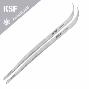 KSF Patrol NW 200 -metsäsukset tarjoavat erinomaisen kantavuuden pehmeässä lumessa.