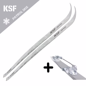 KSF Patrol NW 200 – Monipuolinen 180cm metsäsuksi vaativiin olosuhteisiin + Kuusamo NordiGrip siteet