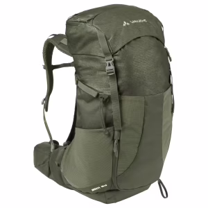 Vaude Brenta 36+6 Vihreä – Tilava ja mukava vaellusreppu pidemmille matkoille