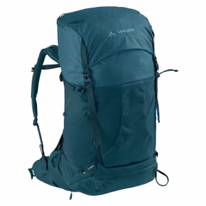 Vaude Brenta 44+6 Sininen – Tilava ja ergonominen reppu pitkille vaelluksille