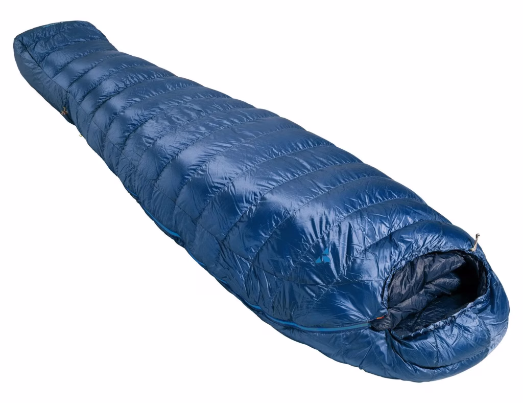 Vaude Rotstein 1250 DWN untuvamakuupussi arktisiin pakkasiin