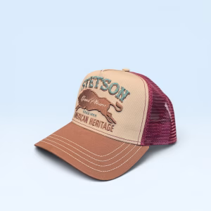 Stetson American Heritage Great plains Trucker lippis