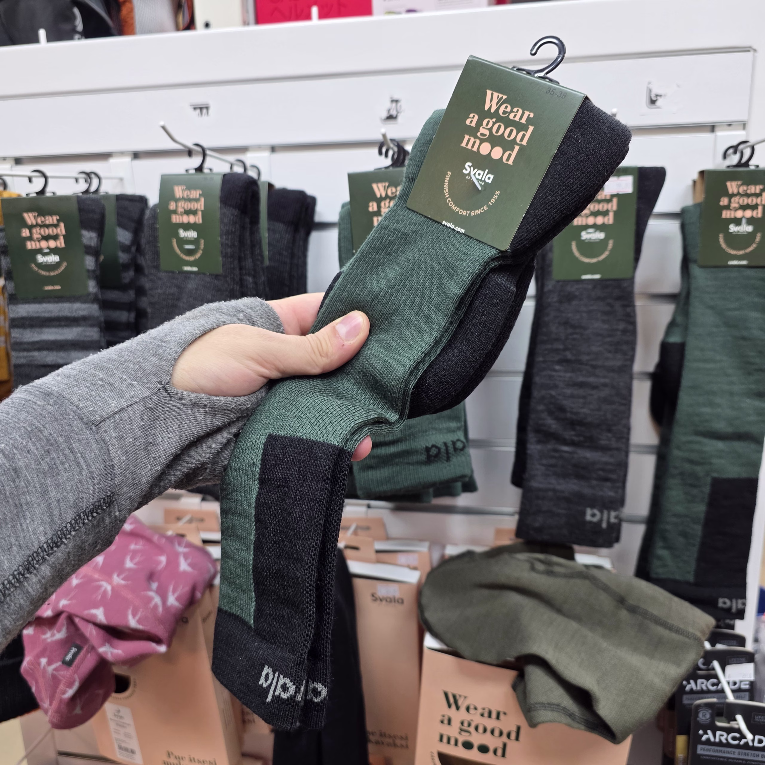 Svala Performance Warm High Merino Socks